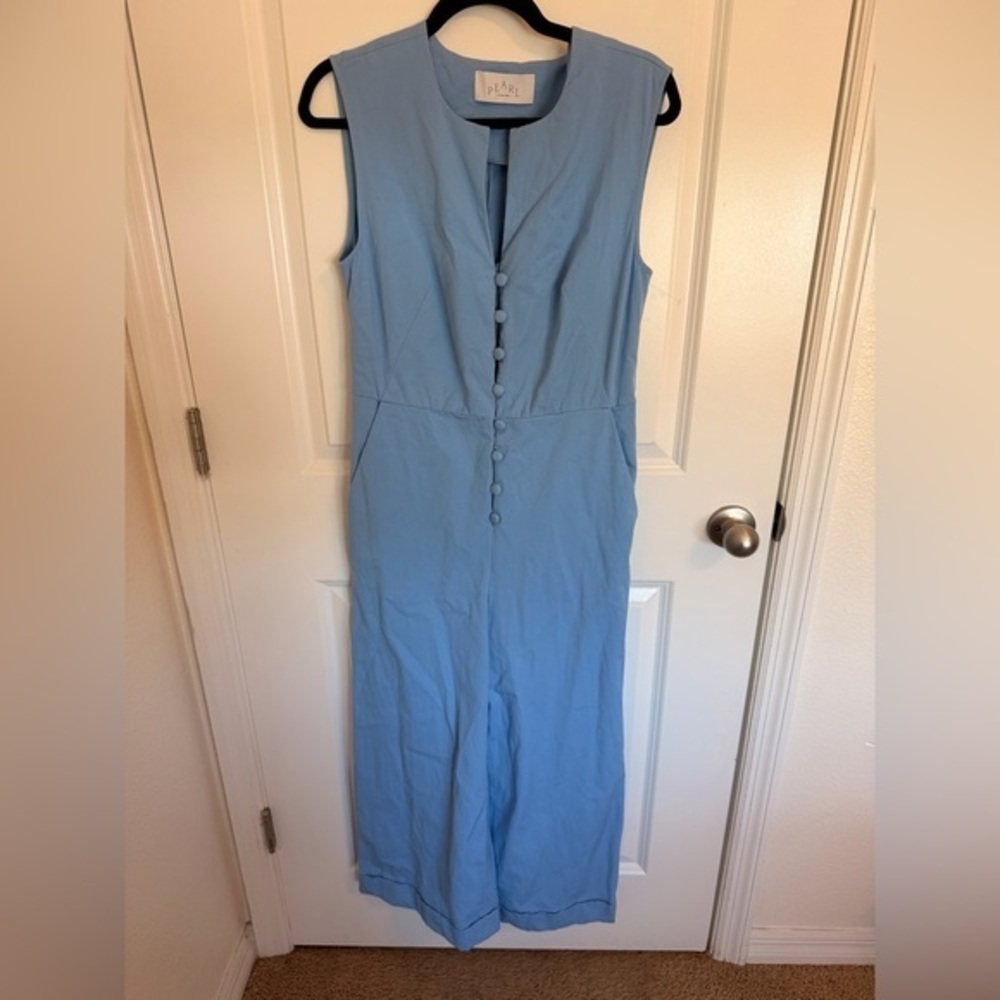 NWOT Pearl By Lela Rose Wide Leg Jumpsuit Size 4
